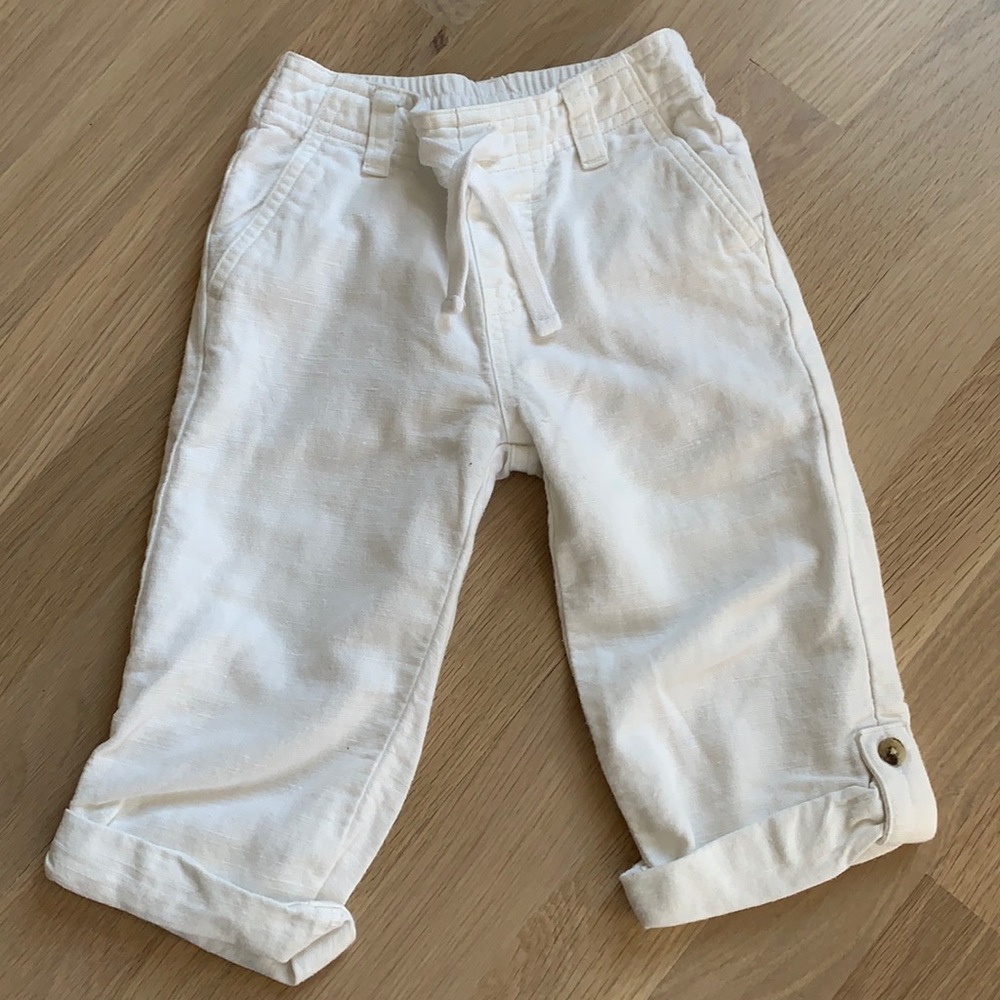 Janie and Jack linen pants
